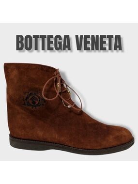 NWOB BOTTEGA VENETA Suede Ankle Booties 39.5